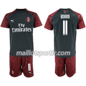 Maillot de Foot AC Milan Borini 11 Enfant Troisieme 2018/19